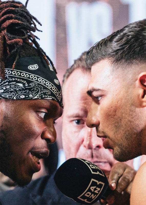 KSI and Tommy Fury Boxing Odds